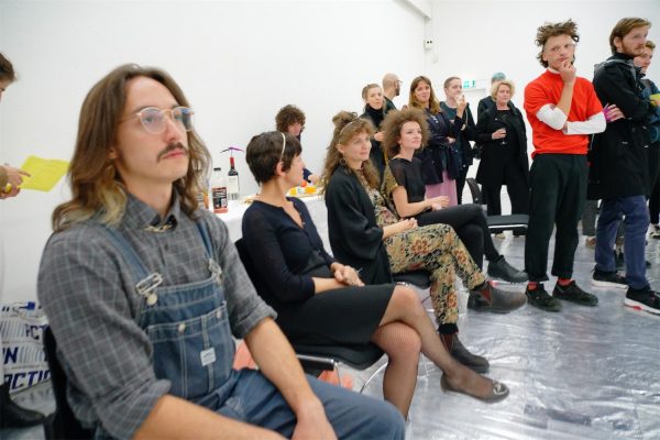 keyon gaskin, ‘this is a performance. you are a community. you are my material. this is a prison. leave when you want.’ (2018), performance. Photo: Coco Duivenvoorde