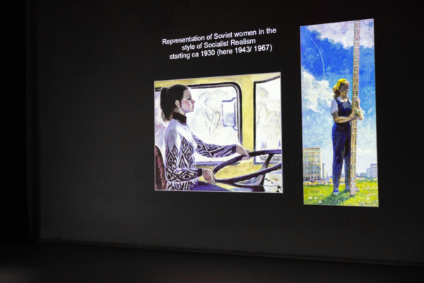 Susanne Altmann, ‘When Technology Was Female: A Cultural Investigation of Former Socialist Europe, 1917-89 and After’ (2022), lecture. Photo: Maarten Nauw.