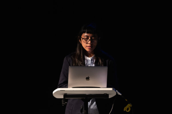 Nuraini Juliastuti, ‘Commons Museums: Technologies for Covering the Wounds’ (2022), lecture. Photo: Maarten Nauw.