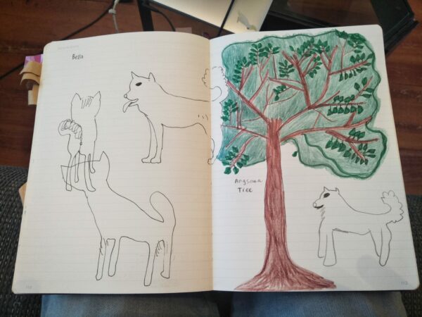Just Draw One Thing Today John Gillard Artist Drawing Journal Sketch Book  ART