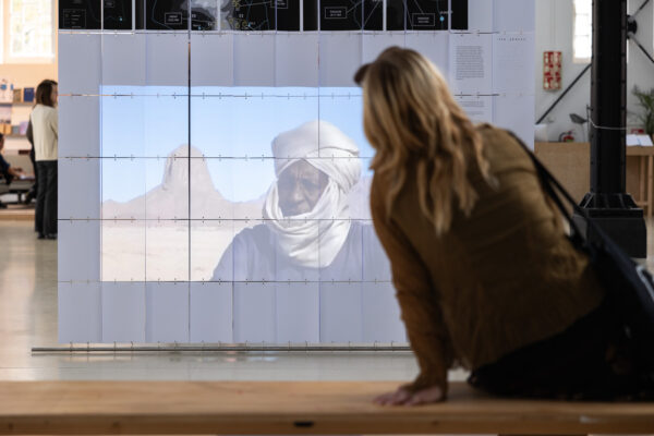 Detail from Samia Henni, ‘Performing Colonial Toxicity’ (2023-24), exhibition. Co-produced with Framer Framed, Amsterdam. Photo: Maarten Nauw.